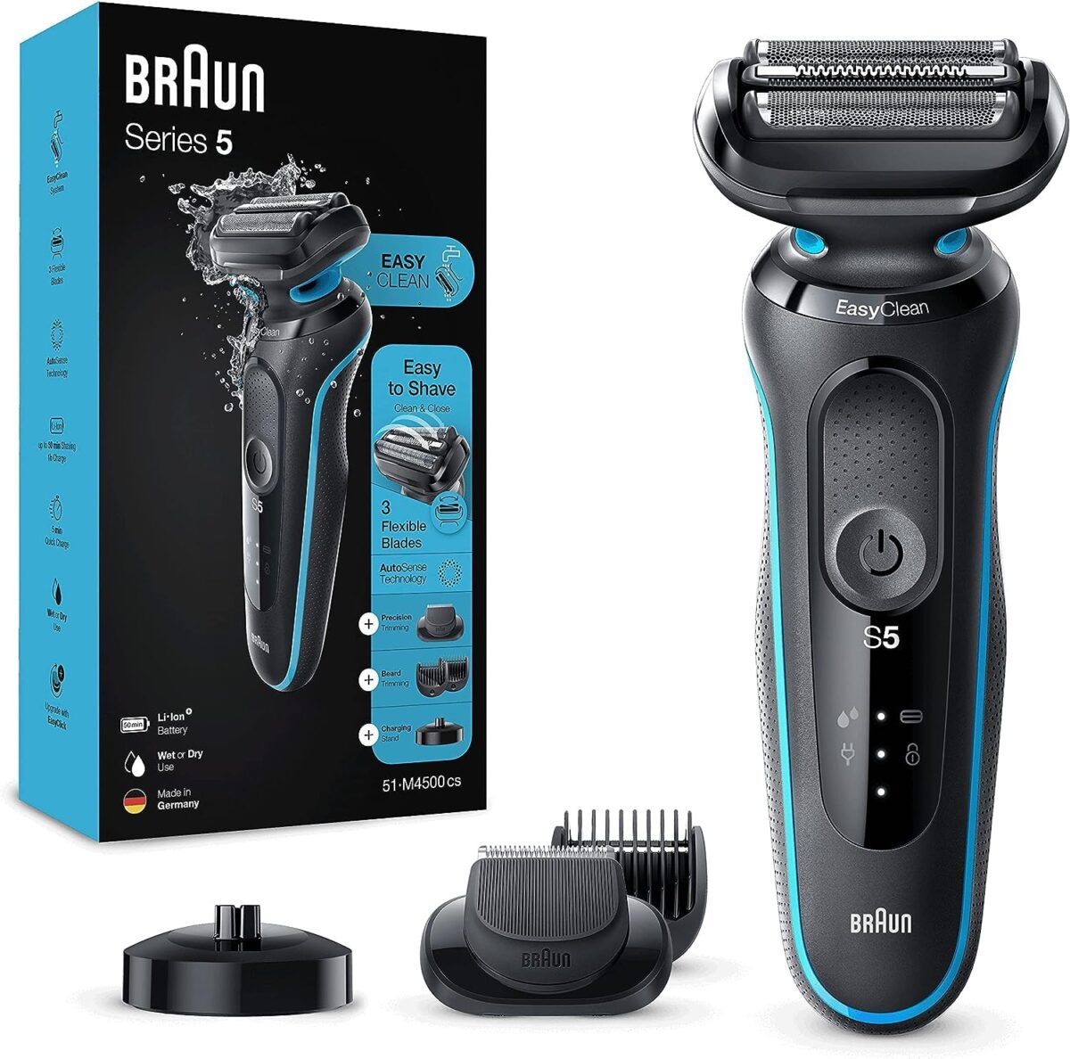 81njVPfpaDL Rasoir pour homme Braun Series 5 - 51-M4500cs – Image 1