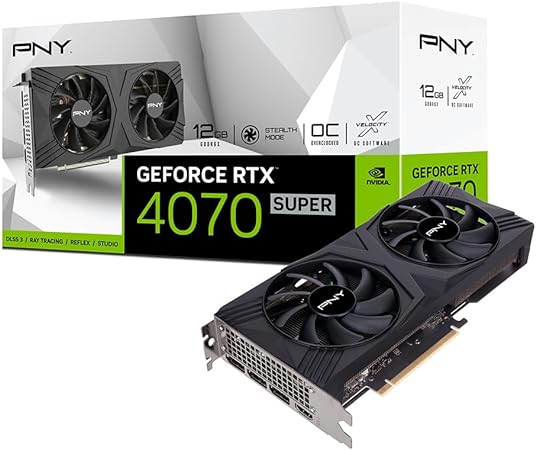 PNY GeForce RTX 4070 SUPER 12GB Verto