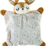 Bouillotte Faon pour bébé - Made in France - Lavande et blé