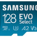 Samsung EVO Select (2024) Carte microSD + adaptateur SD 128 Go